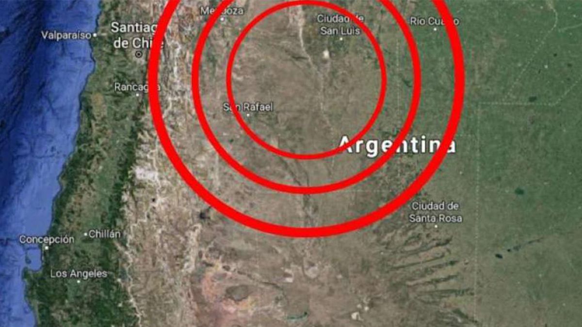 Esta noche se reportaron sismos en Mendoza y San Juan.&nbsp;