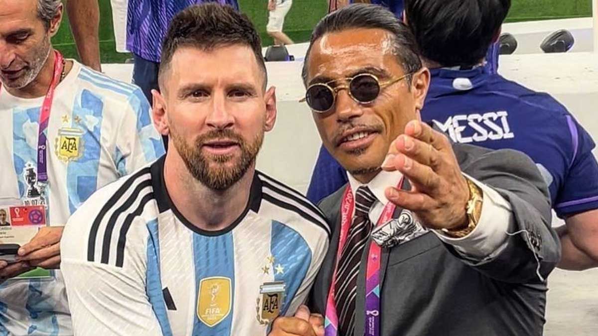 Messi y el chef Salt Bae