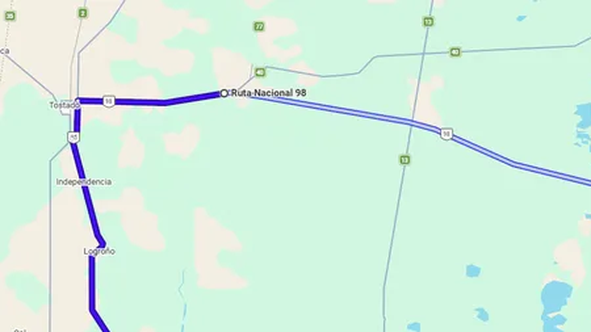 Mapa del lugar del accidente fatal. (Foto: Maps)