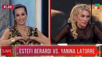 Sin fin: Filoso cruce entre Yanina Latorre y Estefanía Berardi en LAM