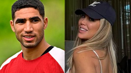 El oscuro pasado sentimental de Hakimi, el jugador del PSG que habría flechado a Wanda Nara