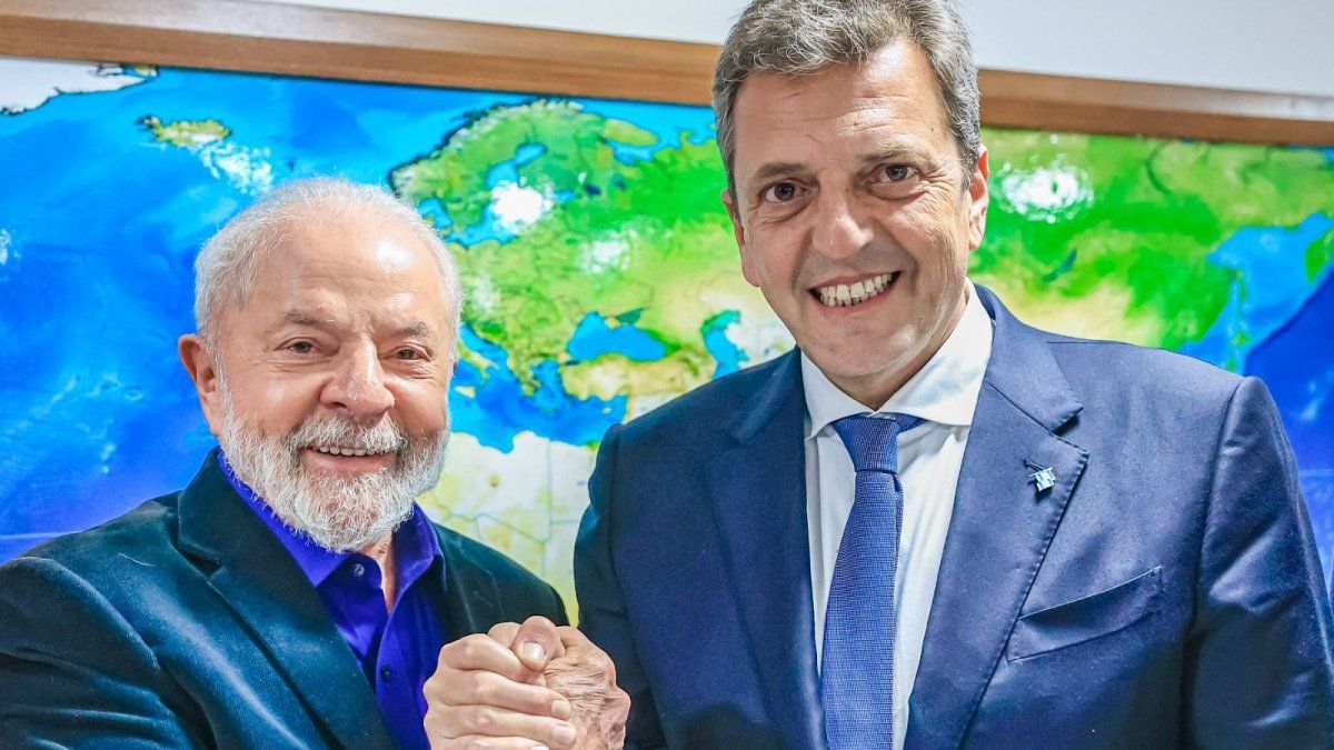 Massa recibió el apoyo de Lula da Silva en Brasil y apuesta a que los gobernadores e intendentes recuperen votantes que se fueron a Milei (Foto: Ministerio de Economía).