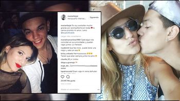 Marian Farjat y Brian Lanzelotta blanquearon la reconciliación con una foto