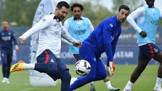 Lionel Messi sorprendió al PSG con un gesto conciliador después del entrenamiento