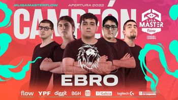 Ebro Gaming, campeón de la Liga Master Flow