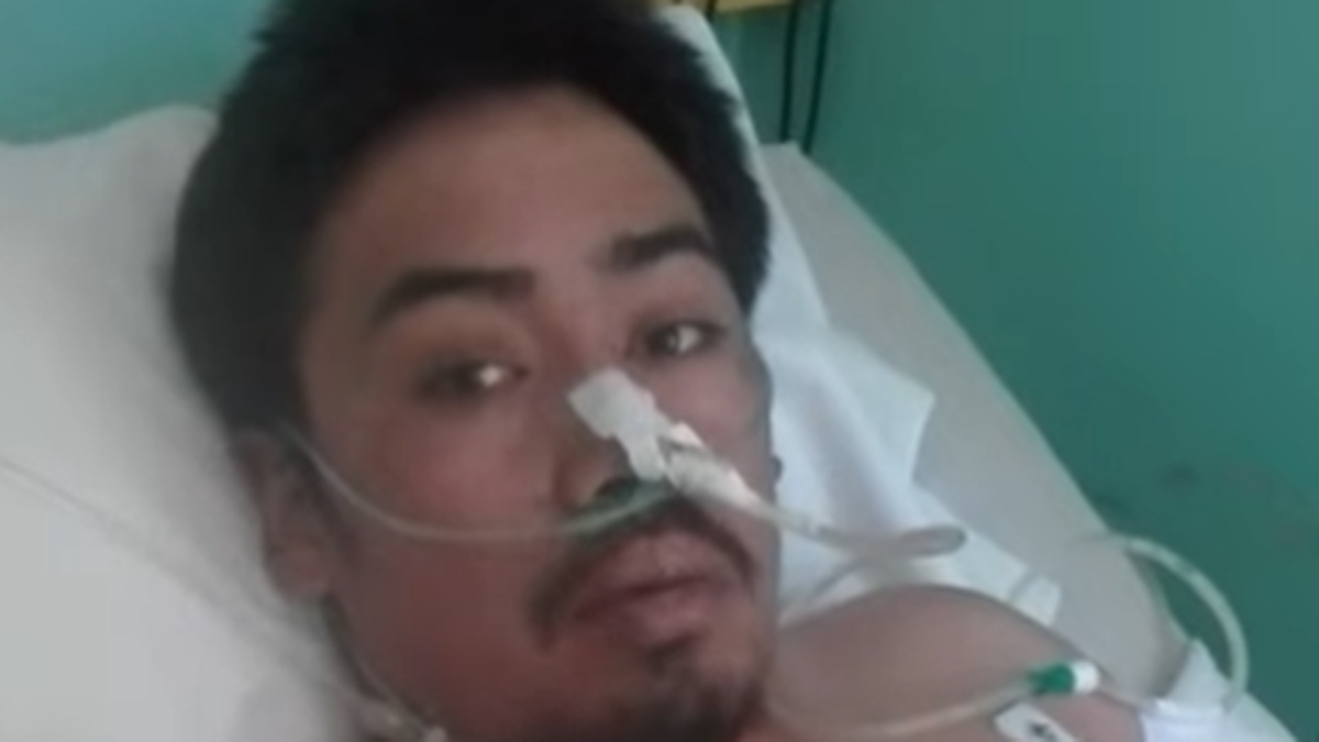 Elías Garay, el mapuche de 29 años que fue baleado el domingo a la tarde en el paraje Cuesta del Ternero