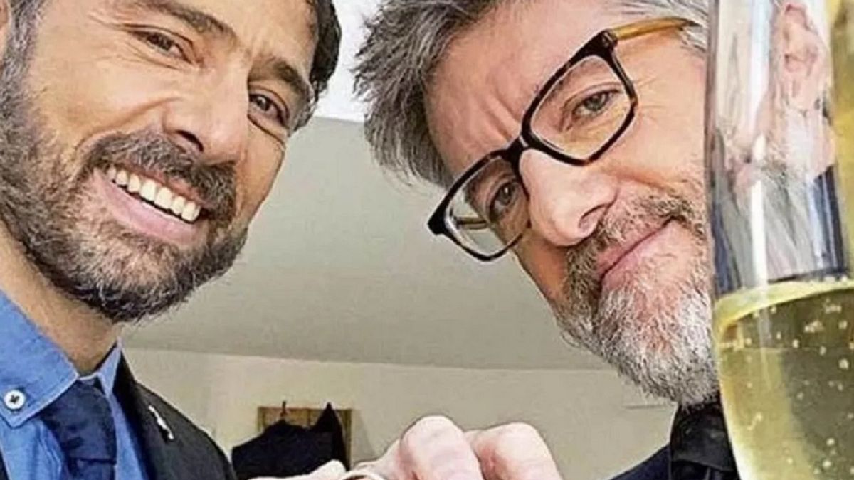 El romántico mensaje de Luis Novaresio a un año del casamiento con Braulio Bauab