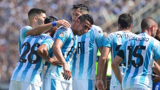 La efectividad de Racing le arruinó la fiesta a Gimnasia en el debut de Maradona