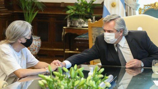 Alberto Fernández recibió a los padres de Úrsula Bahillo y prometió visitarlos en Rojas