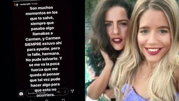Estremecedores mensajes en Instagram de la hermana de la modelo Celia Fuentes