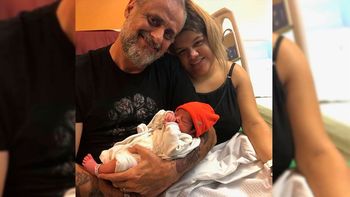 La primera foto familiar de Jorge Rial junto a Morena y su nieto Francesco