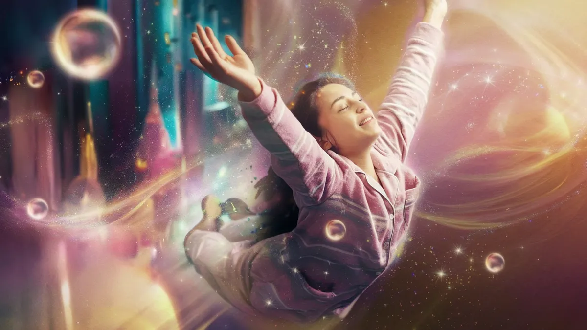 El Significado Espiritual de Soñar con Volar: Interpretaciones y Numerología. Foto: Ideogram.