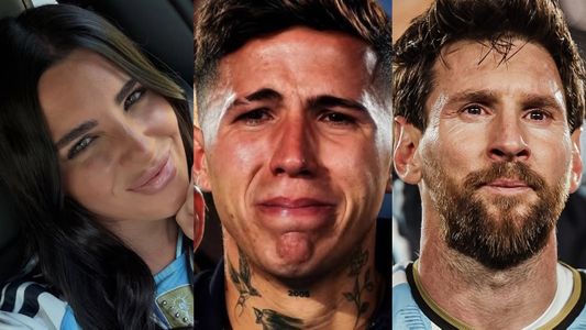 La confesión de Valentina Cervantes sobre el profundo llanto de Enzo Fernández en la despedida de Messi