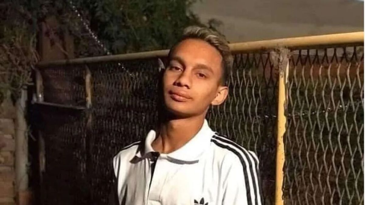 Agustín Galarza, el joven de 18 años atropellado este sábado por un auto manejado por un chico sin licencia de conducir (Foto: NA).