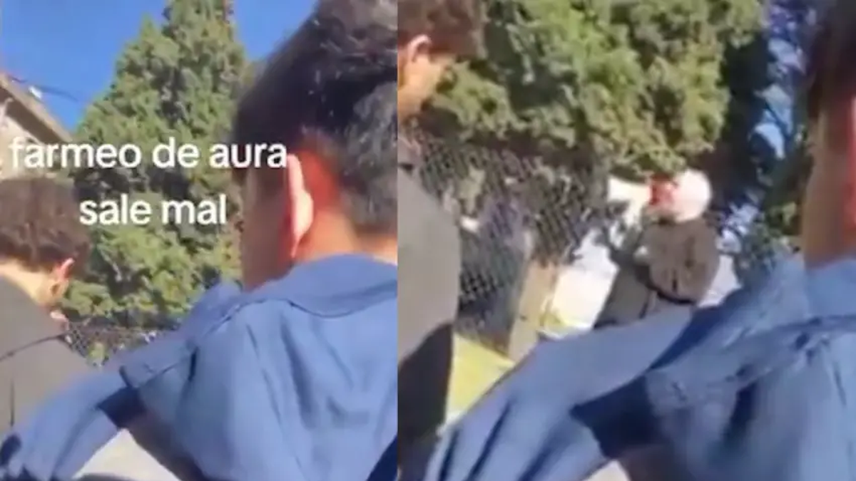 El tremendo reto de un director a los alumnos de una secundaria por hacer batallas de farmear aura. (Foto: captura)