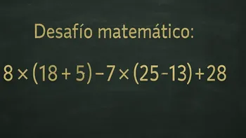 Desafío matemático: la complicada cuenta que pocos logran resolver