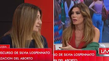 Flor de la V se quebró en vivo al hablar con una diputada que apoyó la ley de despenalización del aborto