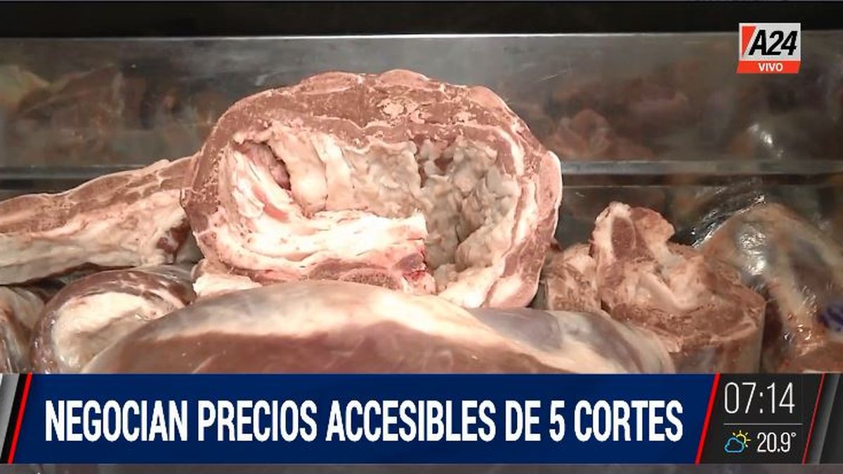 ¿Se vienen los cortes populares para las fiestas? (Captura de Tv)