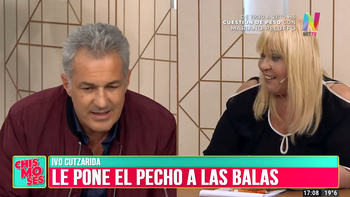 Laura Ubfal abandonó un estudio de tv. por la opinión de Ivo Cutzarida sobre cuestiones de sexo y género