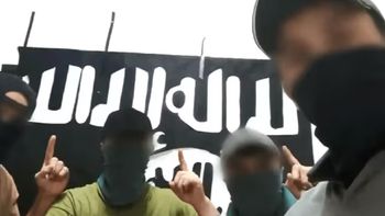 Atentado terrorista en Moscú: ISIS difundió una foto de los cuatro supuestos responsables