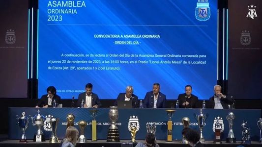 AFA rechazó la inclusión de las Sociedades Anónimas Deportivas en su estatuto