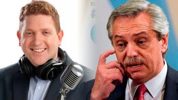 Jonatan Viale le respondió a Alberto Fernández: Jamás descalificaría al Presidente por su situación física