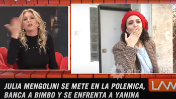 Terrible cruce en vivo entre Yanina Latorre y Julia Mengolini