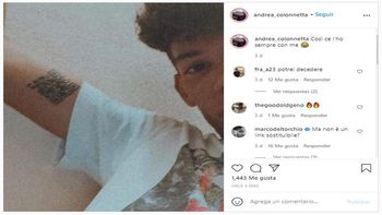 Italia: se tatuó el certificado de vacunación de COVID-19
