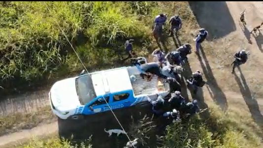 Video: así capturaron en el Chaco al femicida de Melina Romero, la joven asesinada en una cancha de fútbol