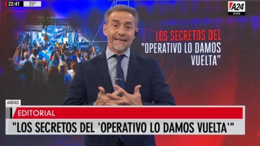 El editorial de Luis Majul: los detalles del operativo lo damos vuelta