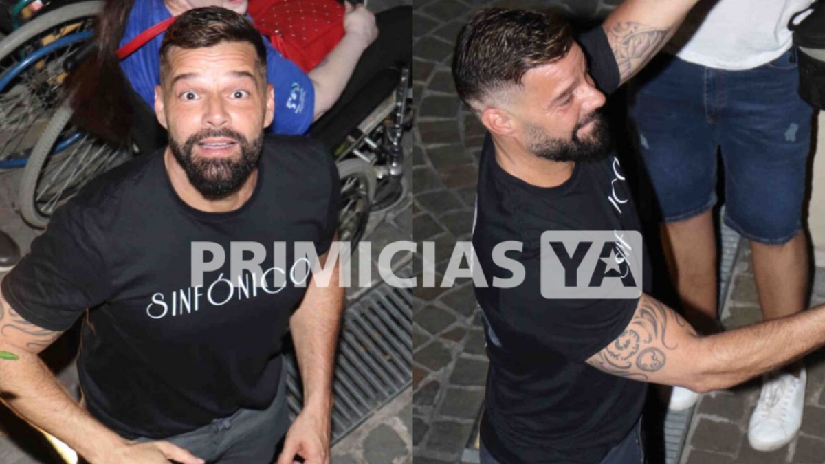 Ricky Martin saludó a sus fans de Buenos Aires antes de su show sinfónico: las fotos