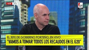 Siguen los cortocircuitos con Bullrich: Larreta dijo que es un poco extremo pedirle a los porteños que se vayan durante el G20