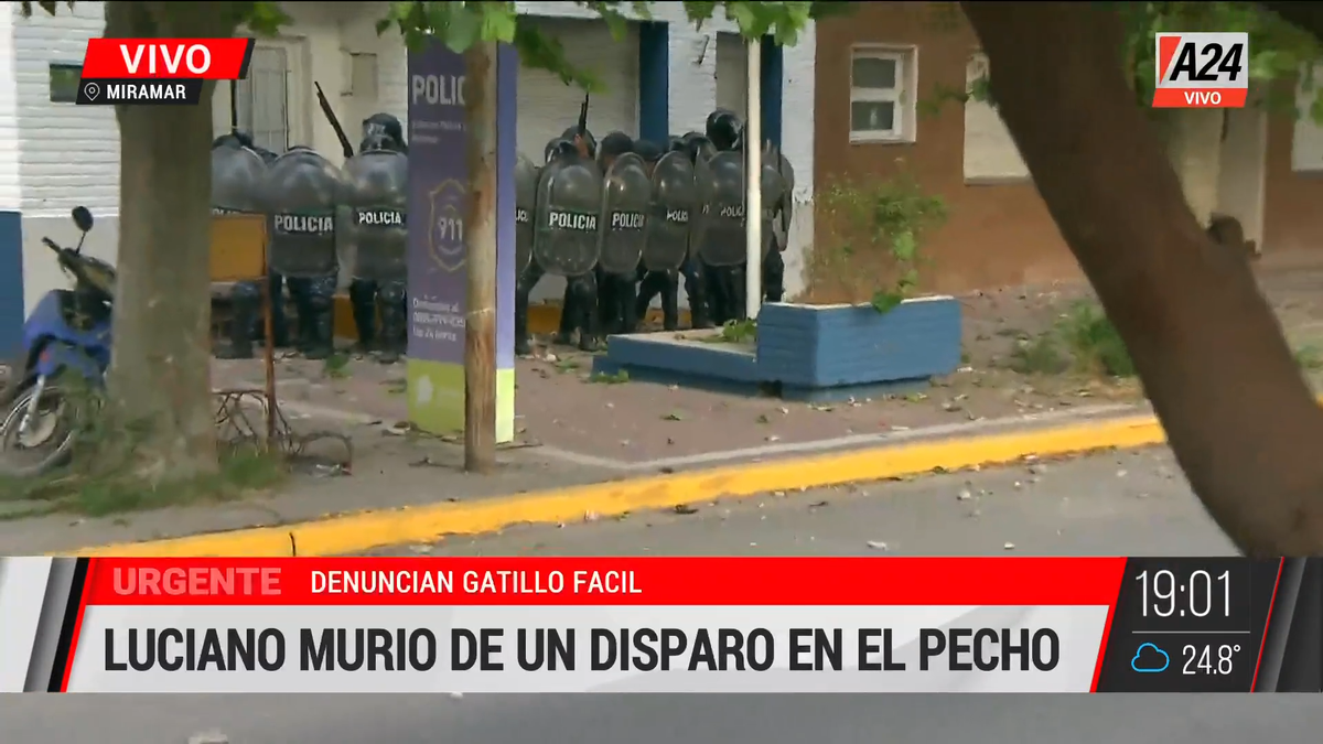 Incidentes en Miramar.