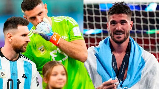 Rodrigo de Paul reveló qué les robó a Lio Messi y a Dibu Martínez del vestuario de Qatar