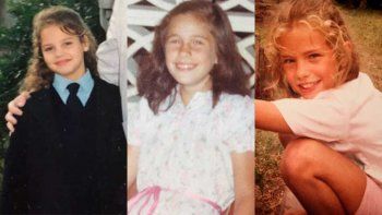 Las actrices sumaron sus fotos de la infancia en la campaña Niñas no madres