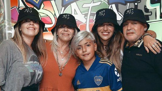 La foto inédita que compartió Gianinna de Diego Maradona con una profunda reflexión