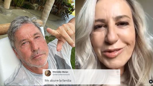 Ricardo Montaner le contestó con los botines de punta a Mercedes Morán