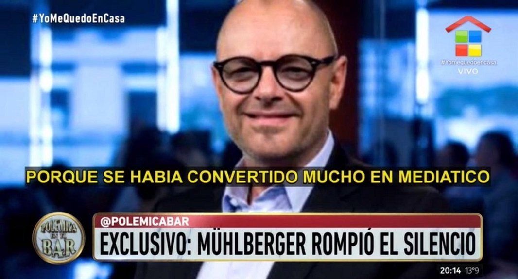 Rubén Mühlberger habló para Polémica en el bar: Acá hay una mano negra