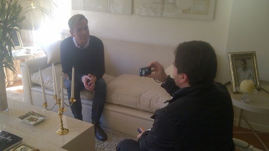 Jorge Ibáñez en una entrevista con PrimiciasYa.com