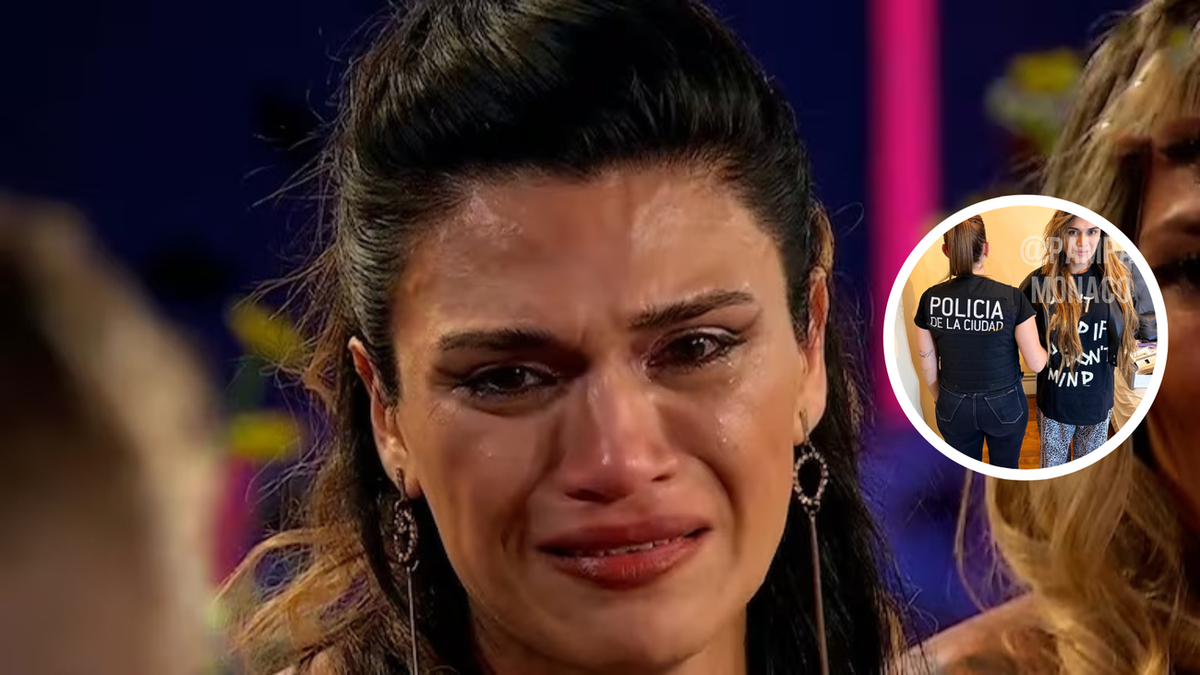 La primera foto que confirma la detención de Luciana Martínez acusada de viuda negra