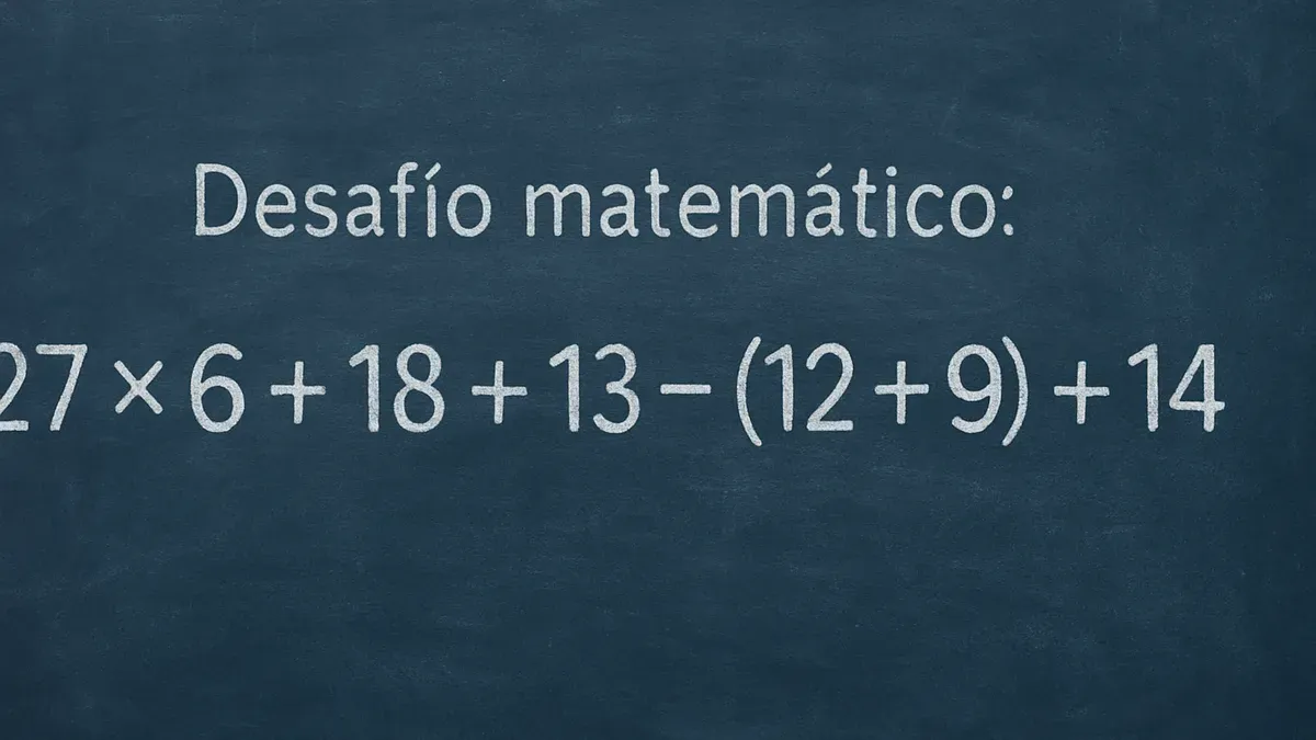 La regla esencial para resolver este desafío matemático es conocido como PEMDAS (por sus siglas en inglés) o jerarquía de operaciones.