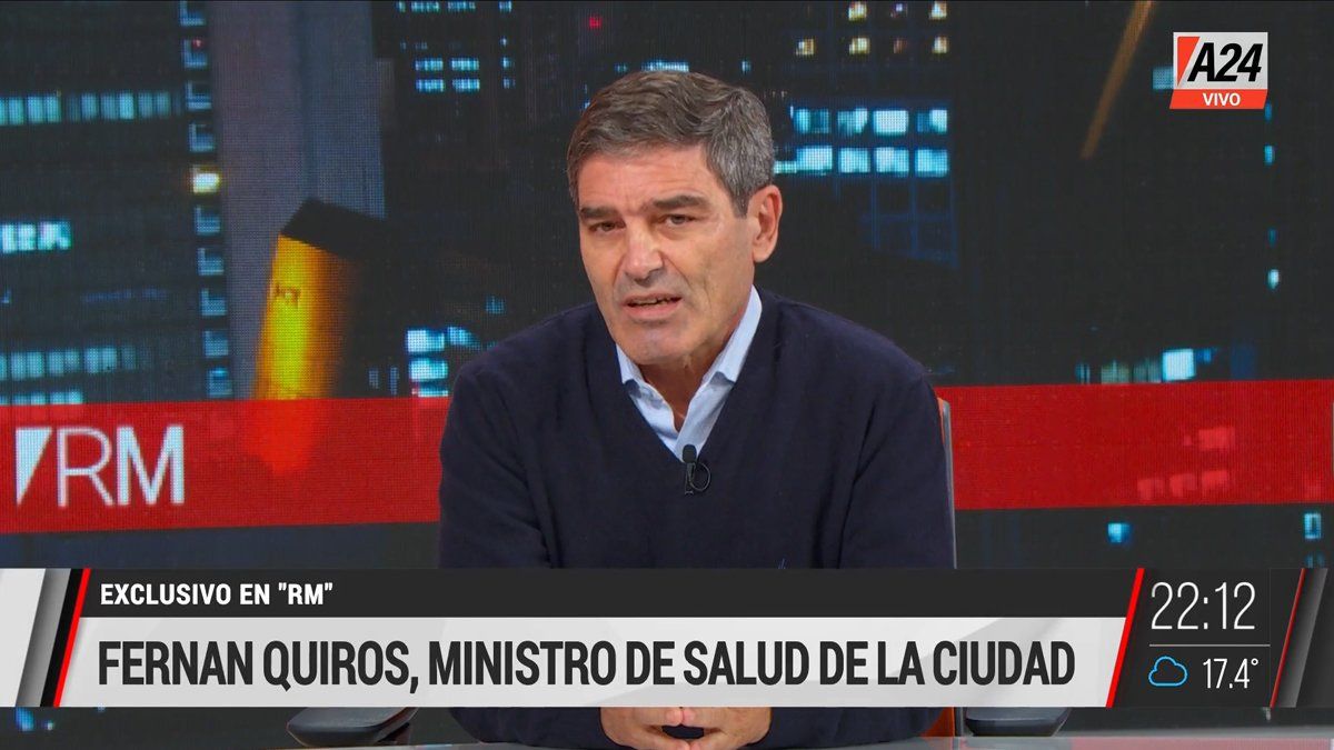 Fernán Quirós habló con Romina Manguel sobre presencialidad