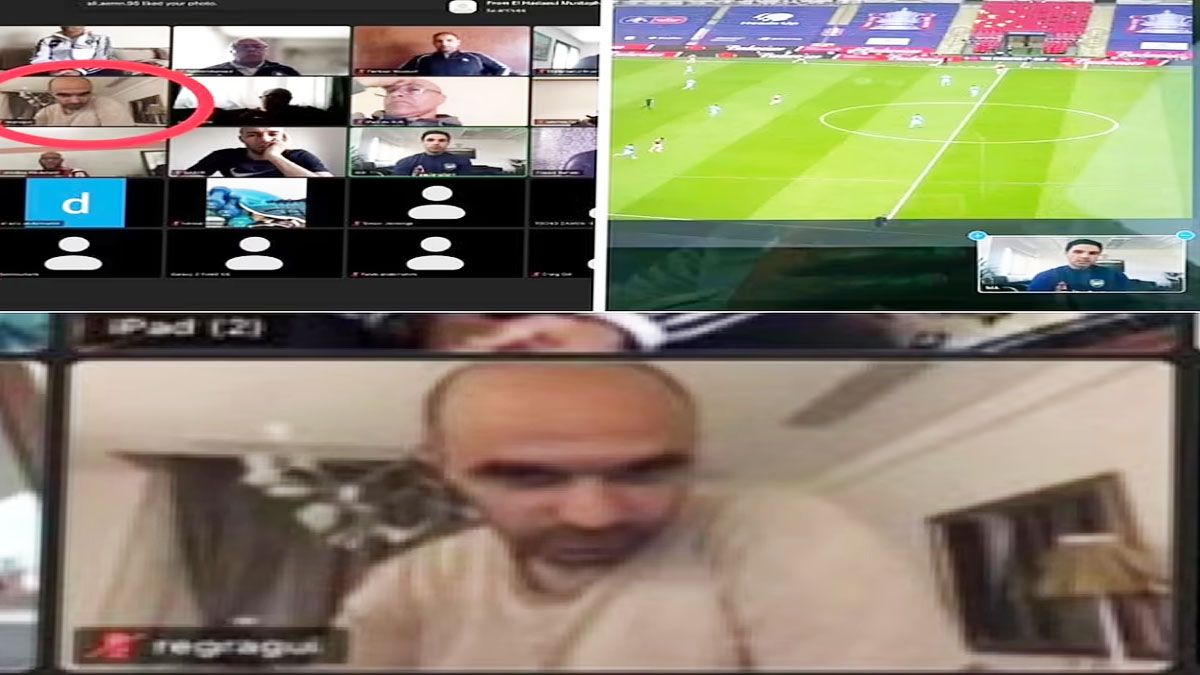 Walid Regragui, un a&ntilde;o antes del Mundial, intentaba mejorar como t&eacute;cnico en seminarios a los que asist&iacute;a por Zoom. No imaginaba que har&iacute;a historia en Qatar 2022 con Marruecos (Foto: gentileza The Guardian).