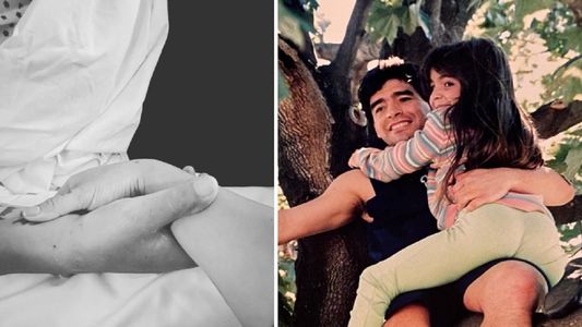 Gianinna a Diego Maradona: Necesito un abrazo tuyo, de esos que solo vos podías darme