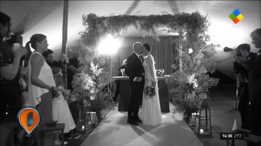 Toda la intimidad: El video del casamiento de Jorge Rial y Romina Pereiro