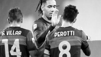 Perotti la rompió en el triunfo 3-1de Roma ante el campeón Juventus: doblete y asistencia