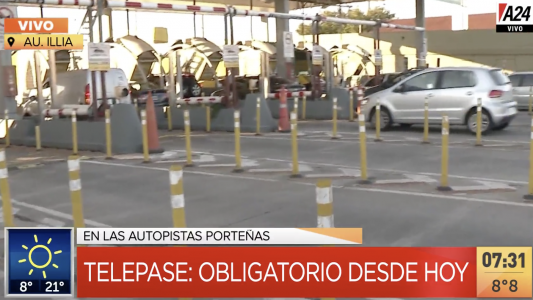 Ya es obligatorio el TelePase en las autopistas de la Ciudad: qué pasa si no lo tenés