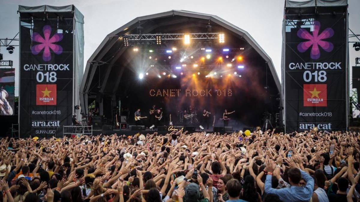 El Festival Canet Rock de Barcelona reunirá 22 mil personas en julio.