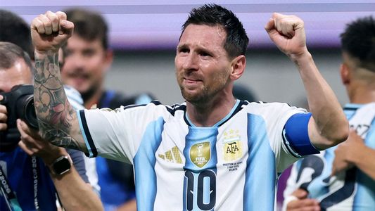 Las lágrimas de Messi después de la remontada épica de Argentina ante Egipto