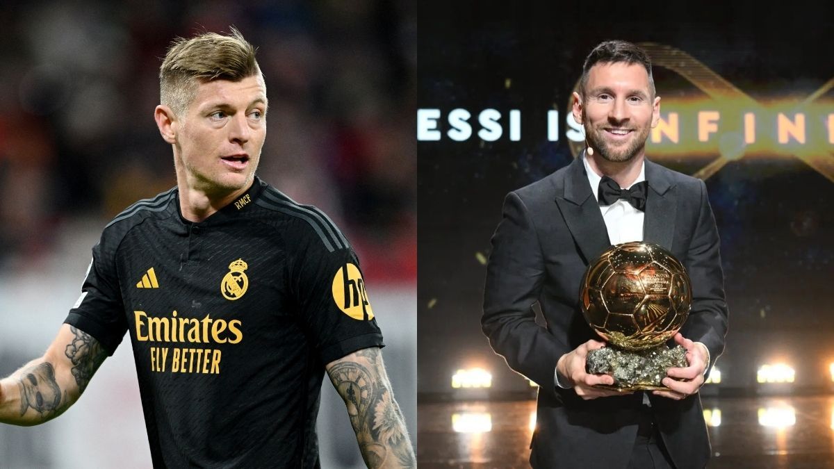 El lapidario comentario de Toni Kroos sobre Lionel Messi por su último Balón de Oro